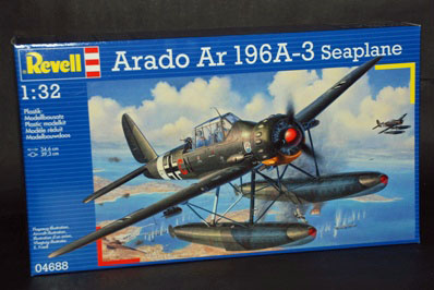 1 BN Ac Revell Arado Ar 196A3 and HPH Catapult 1.32 scale