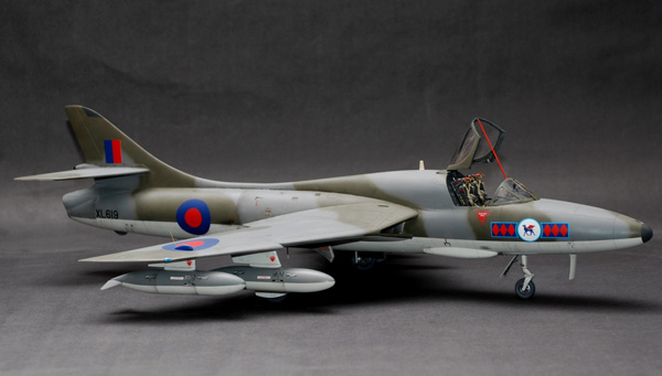 1b BN Ac Revell Hawker Hunter Fisher T7 রূপান্তর 1.32