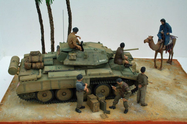 1a BN Ar Italeri Crusader Desert Encounter 1.35 Pt1