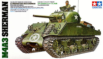 Tamiya M4A3 Sherman Box
