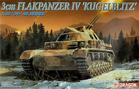 3 BN Ar Dragon 3cm Flakpanzer IV Kugelblitz 1.35