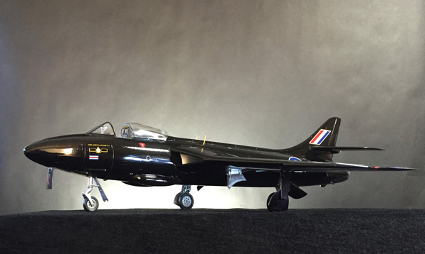 1 BN-Ac-Revell- RAF ਬਲੈਕ ਐਰੋਜ਼ ਹਾਕਰ ਹੰਟਰ 1.32