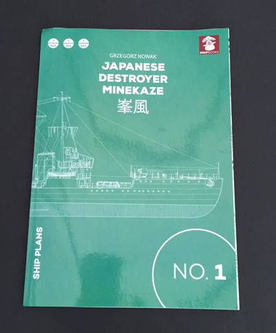 1 Br-Ma-MMP-Destructor japonés Minekaze Plans No.1