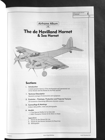 2 BR-Ac-VWP-Airframe Album 8 The de Havilland Hornet e Sea Hornet