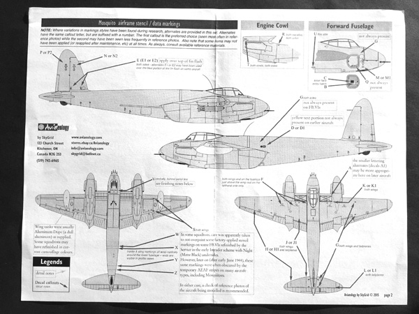 7 HN-Ac-Decals-Aviaeology-RCAF Mosquitoes and stencil data