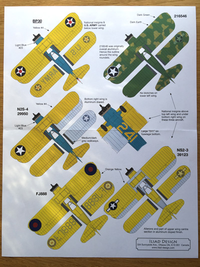 2 HN-Ac-Çıkartmalar-İlyada Tasarımı-Stearman PT-17 1.48