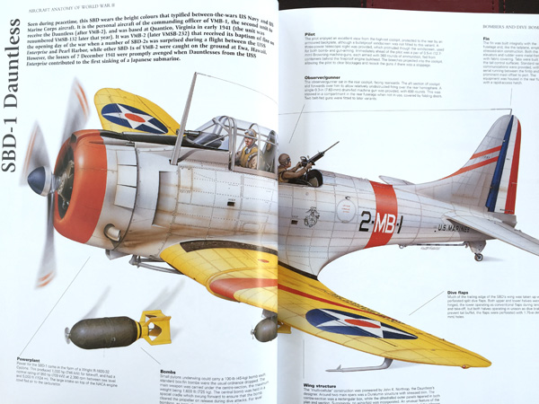 4 BR-Ac-Tekniska ritningar av flygplan från andra världskriget