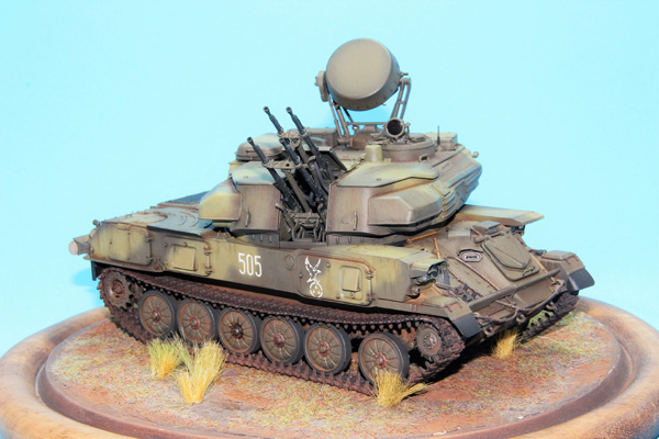 Meng Shilka, venäläinen ZSU-23-4 itseliikkuva AA-ase 1:35