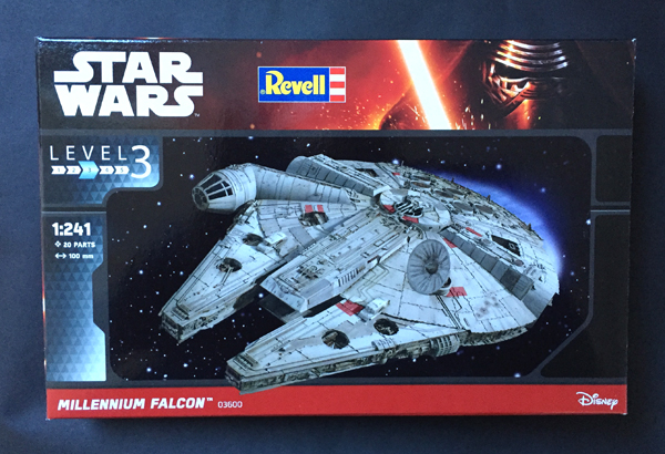 1 AC-Millenium Falcon-Yıldız Savaşları-Revell- 1.241