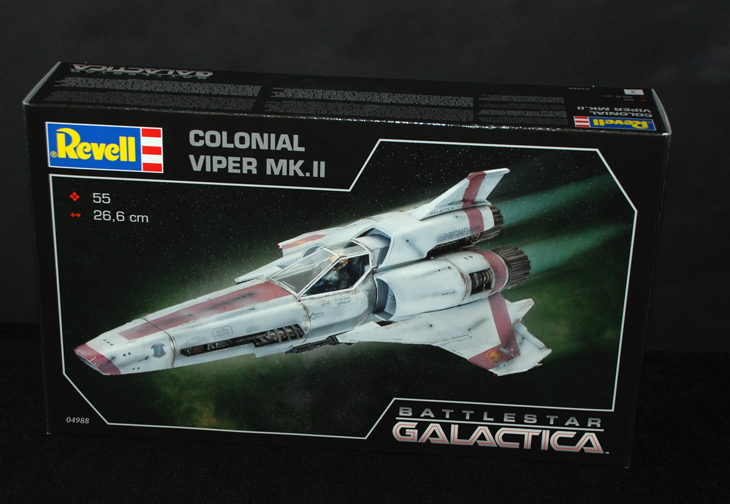 1 HN-SF-Colonial Viper MkII-Battlestar Galactica-Revell, 1.32