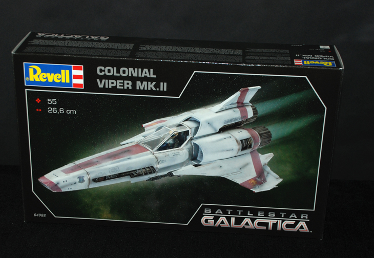 1 HN-SF-Kolonial Viper MkII-Battlestar Galactica-Revell, 1.32