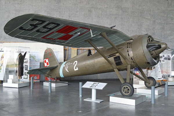 P.11 as on display in the Polish Aviation Museum