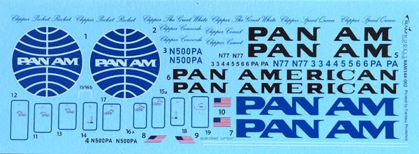 3 HN-Ac-RAM Modelau-Aerospatiale-BAC Concorde Gorchmynion a Ganslwyd Rhan 1 1.144