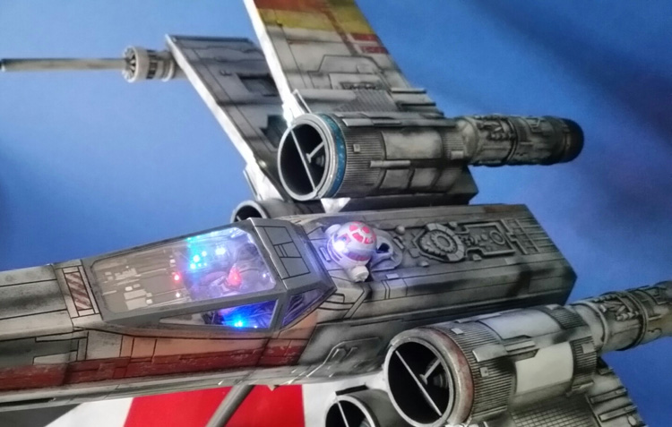 X-Wing Fighter Star Wars Revell “Easy Kit” 1:29 - build