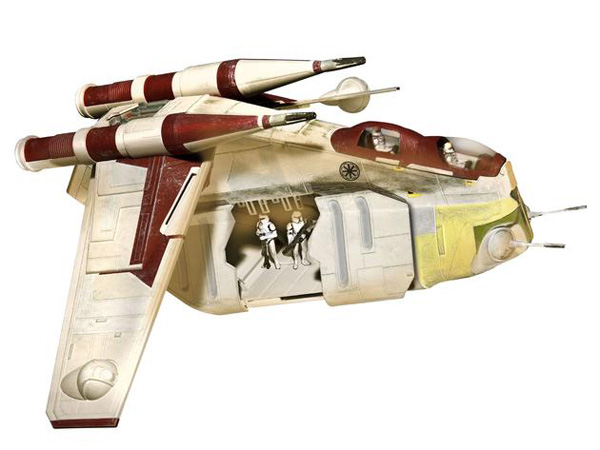 63613 Maquette-Star Wars-Republic Gunship Revell Model Set