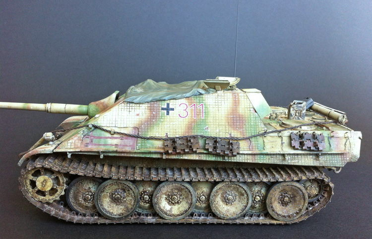 3 BN-Ar-Dragon-Jagdpanther ausf G פרי פּראָדוקציע, 1.35