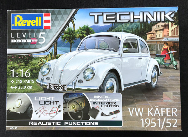 Revell Vw Beetle Kafer 1951 52 1 16 Scale Modelling Now