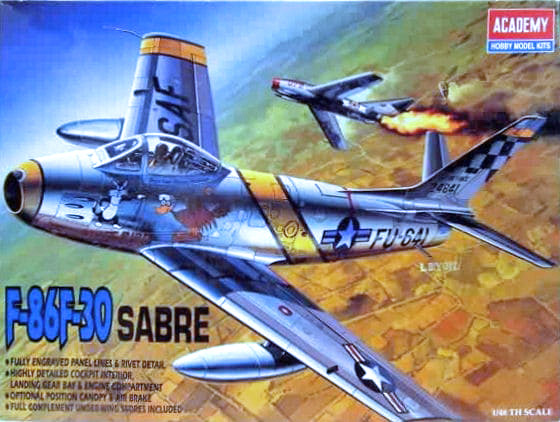 Academia F-86F-30 Sabre 1:48