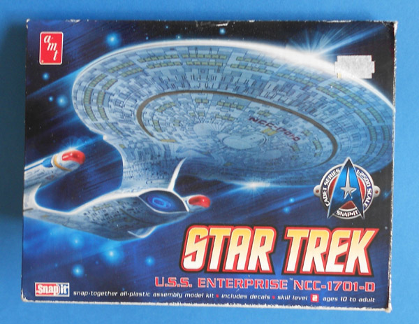 U.S.S. Enterprise NCC 1701D Star Trek AMT