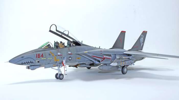 Tamiya Grumman F-14D Tomcat - 1:48 Scale % - Detail and Scale tail & Scale