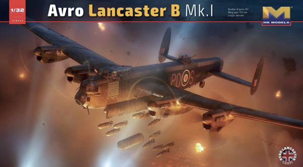 نماذج هونج كونج Avro Lancaster B.Mk.I 1:32