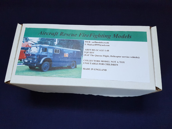 TQF HSV Queens Flight Support Vehicle 1:48