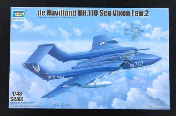البوق من هافيلاند DH.110 Sea Vixen FAW.2 1:48