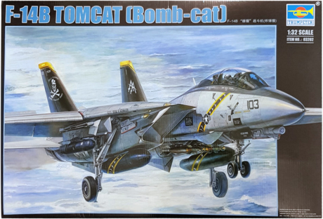 เป่าแตร F-14B Tomcat (Bomb-Cat) 1:32