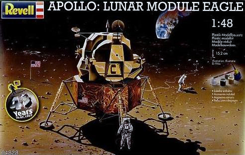 Revell Apollo Lunar Module Eagle (Apollo 11 Eagle Lander) 1:48