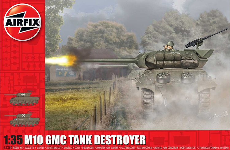 Stíhač tanků Airfix GMC M10 1:35