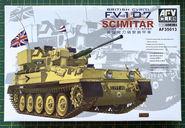 AFV Club Brytyjski CVR [T] FV107 Scimitar 1:35