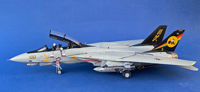 Tamiya Grumman F-14D Tomcat – Dupla felépítés 1:48