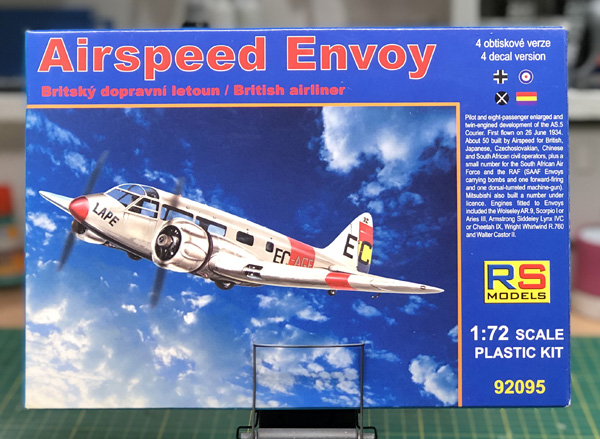Модели RS Airspeed Envoy 1:72