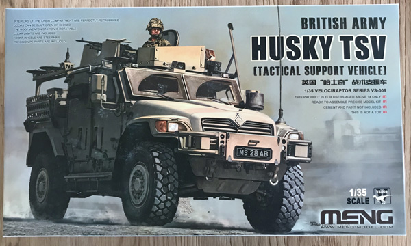 Meng Ejército Británico Husky TSV 1:35