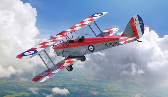 Airfix de Havilland D.H.82a Tiger Moth, 1.48