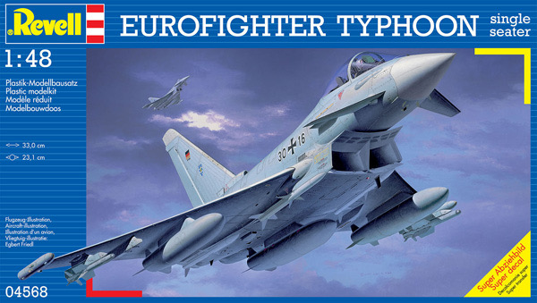 Revell Eurofighter Typhoon Single-Seater F.2 1:48