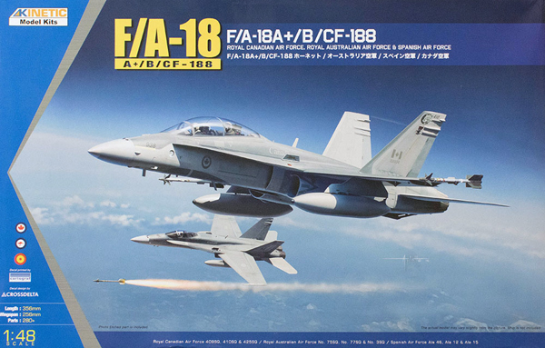 Kinetic F/A-18B Hornet 1:48