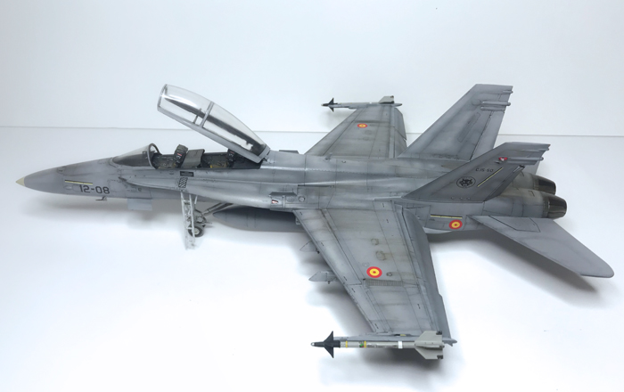 Kinetic F/A-18B Hornet 1:48