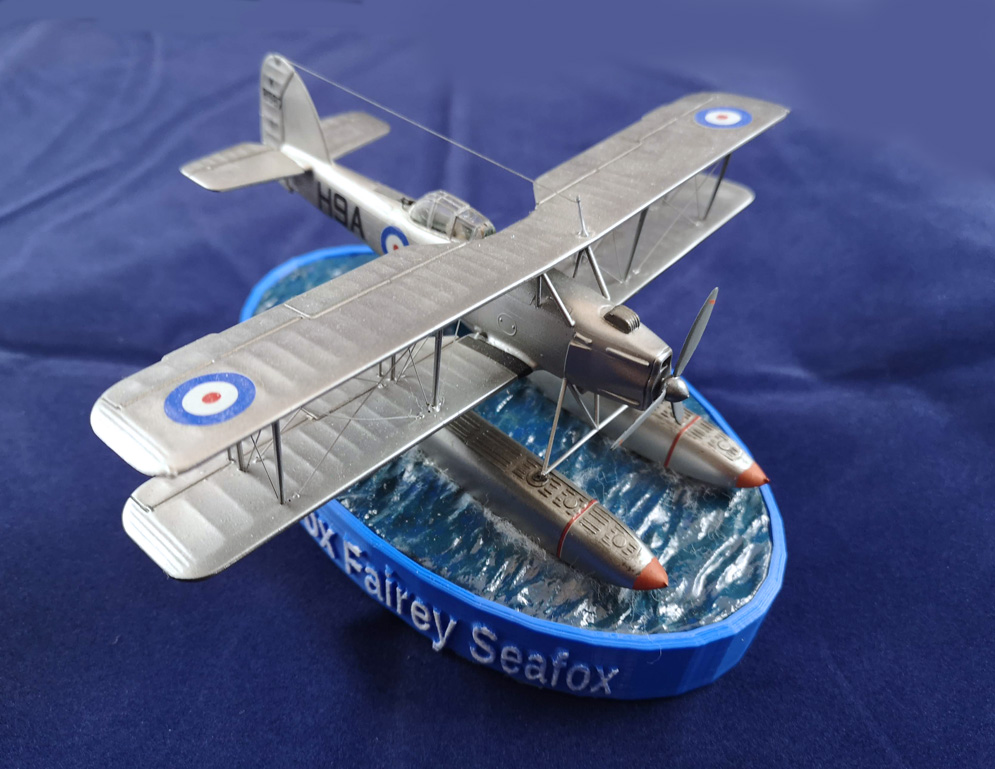 Kotak korek api Fairey Seafox 1:72