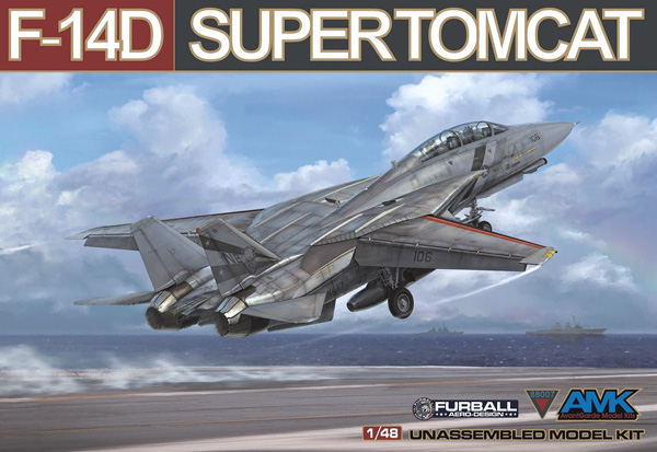 AMK Grumman F-14D ਸੁਪਰ ਟੋਮਕੈਟ 1:48