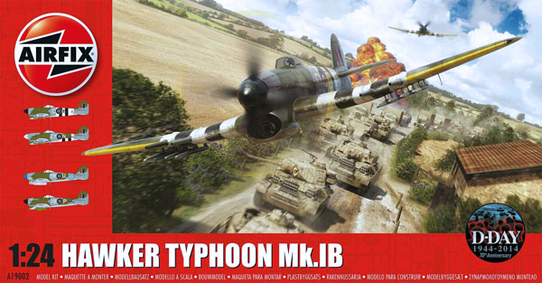 Airfix Hawker 颱風 Mk.1b