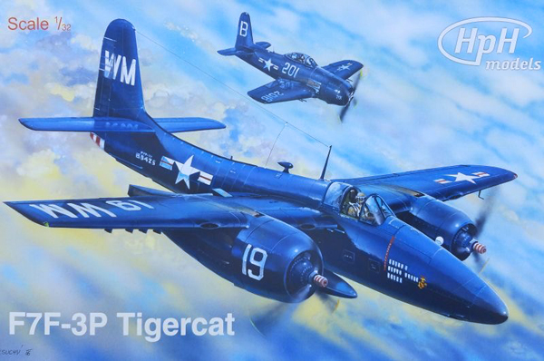 HpH modellek F7F 3P Tigercat 1:32