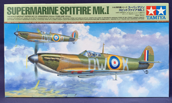 Tamiya Supermarine Spitfire Mk.I (compilación DC) 1:48