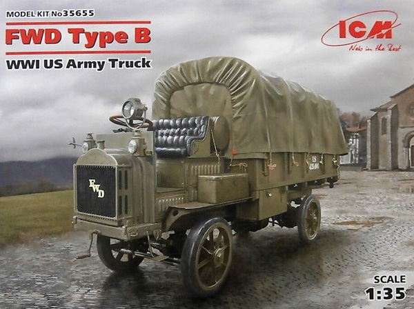 ICM FWD Type B WW1 Φορτηγό Στρατού των ΗΠΑ 1:35