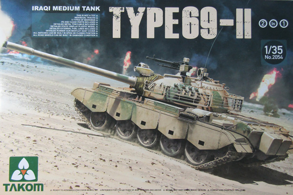 Takom Iraqi Medium Tank Type-69 II Gulf War 1992 1:35