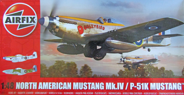 Airfix Mustang Mk.IV, Itália 1944 1:48