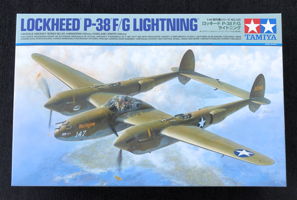 ทามิย่า P-38 F/G ไลท์นิ่ง 1:48