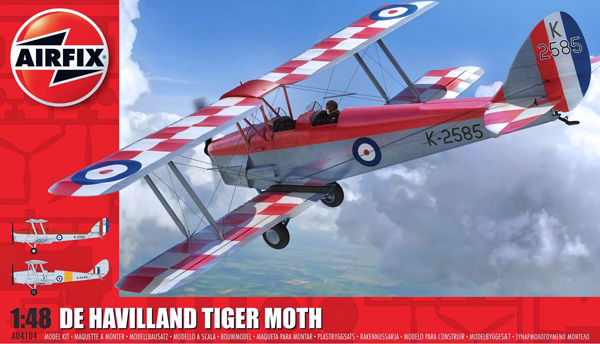 Airfix de Havilland DH82a Tiger Moth 1:48
