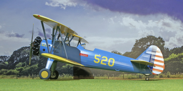 ICM Stearman PT-13/N2S-2/5 เคย์เด็ต 1:32