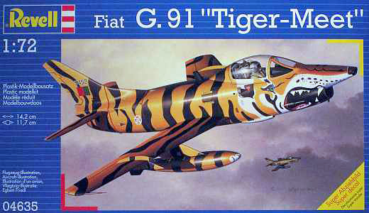 রেভেল পর্তুগিজ FIAT G-91 R3 1:72